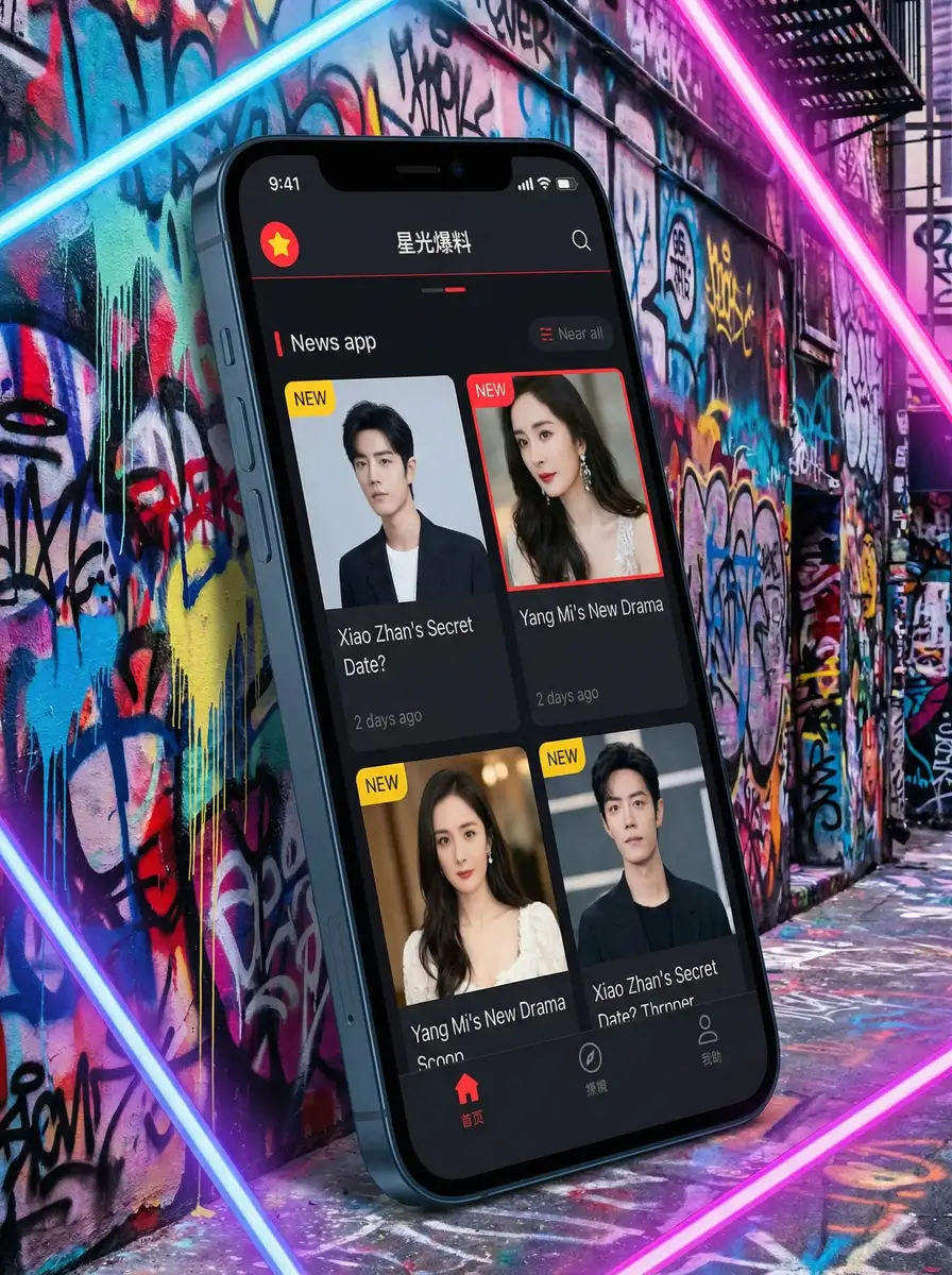 符文奥金棒 APP界面展示 - 掌上吃瓜神器